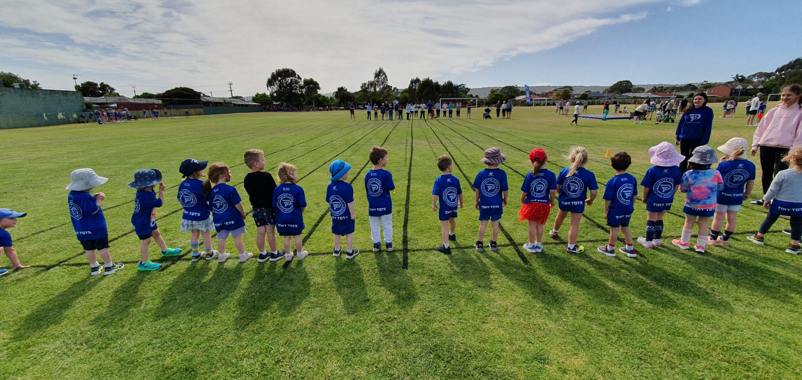Young athletes at Plympton Flyers